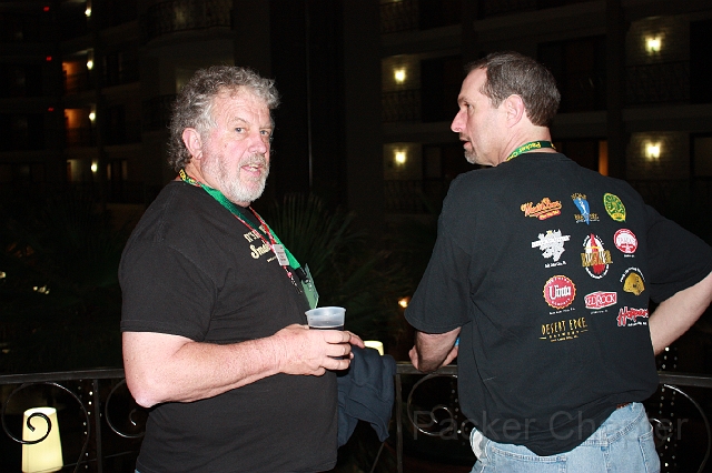 2009TAT_ 300.jpg - Serious Discussion Outside the Friday Night Hospitality Room